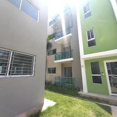 Confortable Apartamento De 3 Tres Habitaciones, Con Hermosa Vista De Area Verde, Ademas De Piscinas Y Juegos Infantiles En Area Recreativa 圣地亚哥洛斯卡巴 外观 照片